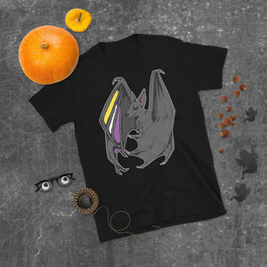 Pride Bat - NonBinary Pride Short-Sleeve T-Shirt