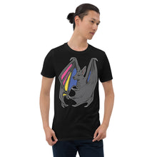 Load image into Gallery viewer, Pride Bat - Pan Pride Short-Sleeve T-Shirt
