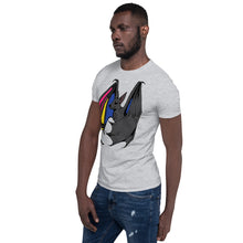 Load image into Gallery viewer, Pride Bat - Pan Pride Short-Sleeve T-Shirt
