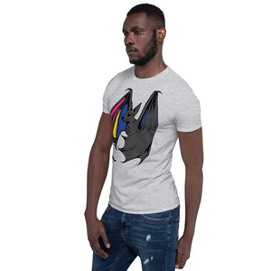 Pride Bat - Pan Pride Short-Sleeve T-Shirt