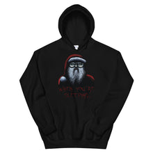 Load image into Gallery viewer, When Your Sleeping - Sinister Santa Hoodie
