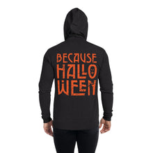 Load image into Gallery viewer, Because Halloween zip hoodie
