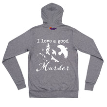 Load image into Gallery viewer, A Good Murder zip hoodie
