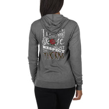 Load image into Gallery viewer, Those Who Want the Rose Must Respect the Thorns Zip Hoodie
