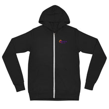 Load image into Gallery viewer, When Your Sleeping - Sinister Santa Zip Hoodie

