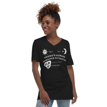 Load image into Gallery viewer, Someone to Talk to: Ouija Board V-Neck T-Shirt
