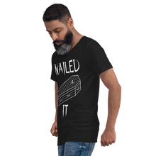Load image into Gallery viewer, Nailed It Coffin V-Neck T-Shirt
