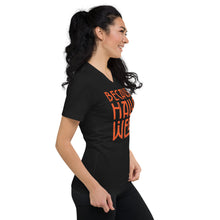 Load image into Gallery viewer, Because Halloween V-Neck T-Shirt
