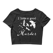 Load image into Gallery viewer, A Good Murder Crop Tee
